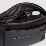 Marsupio Piquadro in tessuto riciclato con tasca per AirPods® CA2174BR2/N